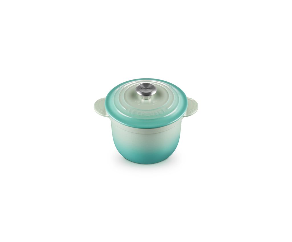Rice Pot / Casserole 18 Cool Mint SS Knob